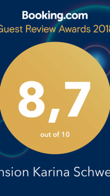 Booking.com Guest Review Award 2018