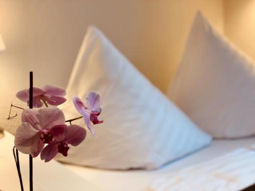 Einzelzimmer mit Boxspringbett